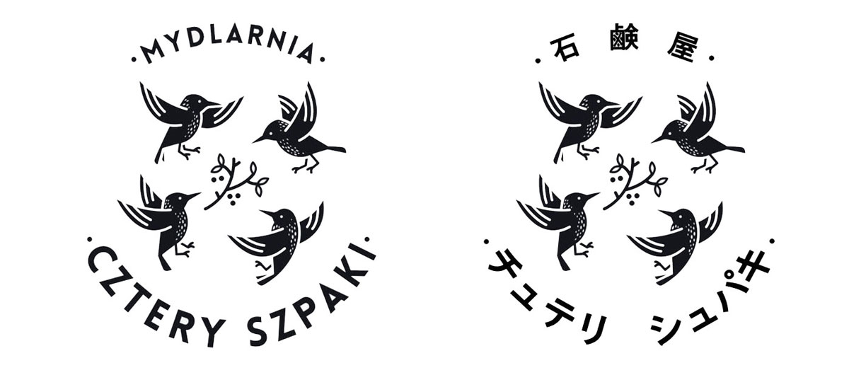 CZTERY SZPAKI ロゴ
